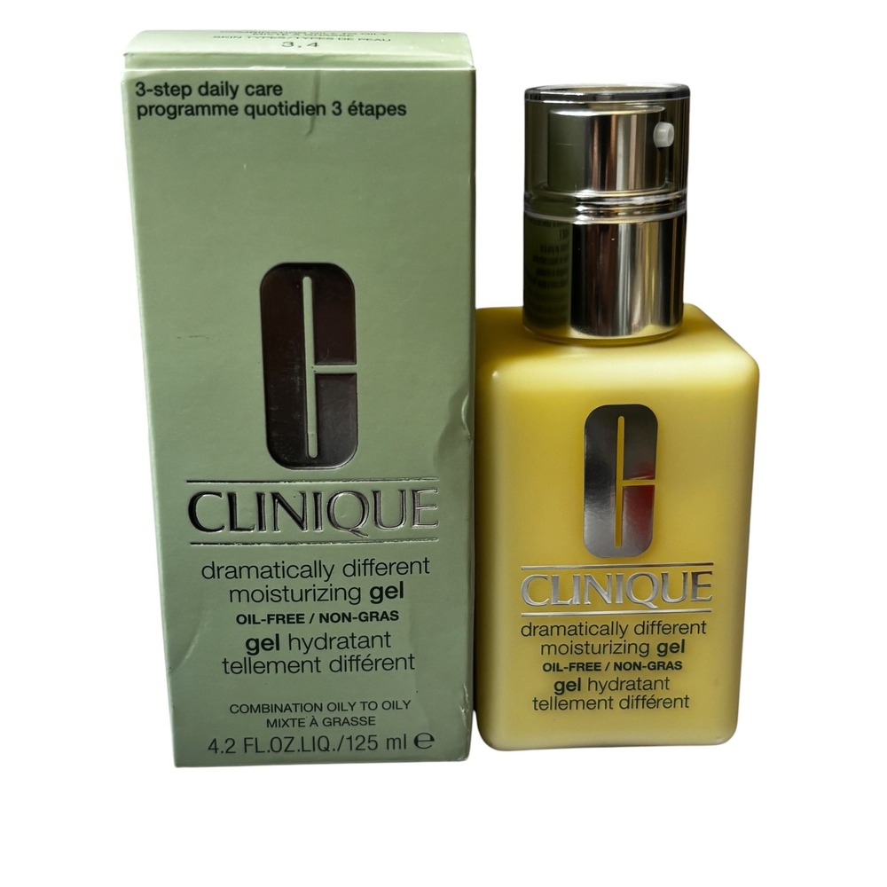 Clinique Dramatically Different Moisturizing Gel 4.2oz Oily Skin - Picture 3 of 4